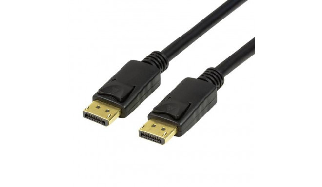 LogiLink CV0120 DisplayPort cable 2 m Black