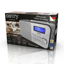 Camry Premium CR 1179 radio Portable Analog &amp; digital Black, Silver