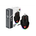 MSI CLUTCH GM20 ELITE Optical Gaming Mouse '6400 DPI Optical Sensor, 6 Programmable button,