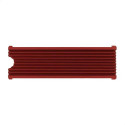 Axagon CLR-M2 computer cooling system M.2 NVMe SSD, Solid-state drive Heatsink/Radiatior Black, Red 