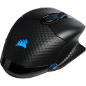 Corsair DARK CORE RGB SE mouse Gaming Right-hand RF Wireless + Bluetooth + USB Type-A Optical 18000 