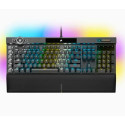 Corsair K100 RGB keyboard Gaming USB QWERTZ Dutch Black