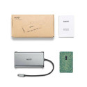 AUKEY CB-C78 interface hub USB Type-C 5000 Mbit/s Silver