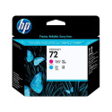 HP 72 Magenta and Cyan Printhead