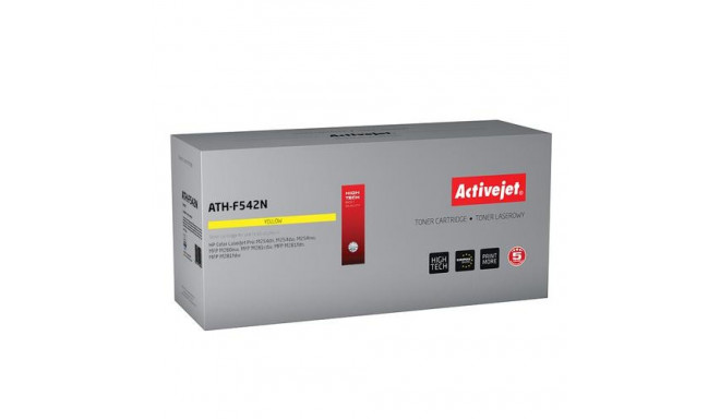 Activejet ATH-F542N toner (replacement for HP 203A CF542A; Supreme; 1300 pages; yellow)