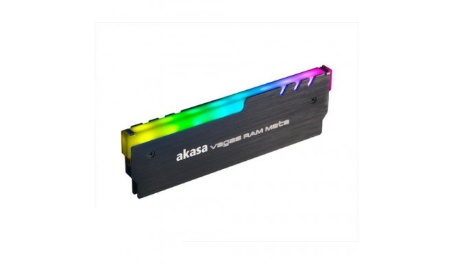 Akasa AK-MX248 computer cooling system Memory module Heatsink/Radiatior Black