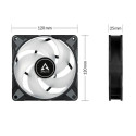 ARCTIC P12 PWM PST A-RGB 0dB Computer case Fan 12 cm Black, White 1 pc(s)