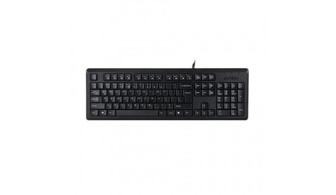 A4Tech KR-92 keyboard Universal USB QWERTY English Black