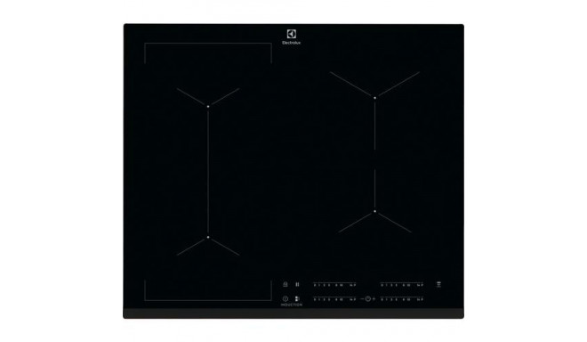 Electrolux EIV634 Black Built-in 60 cm Zone induction hob 4 zone(s)