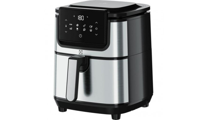 Electrolux E6AF1-4ST Single 3.5 L Stand-alone 1500 W Hot air fryer Black, Stainless steel