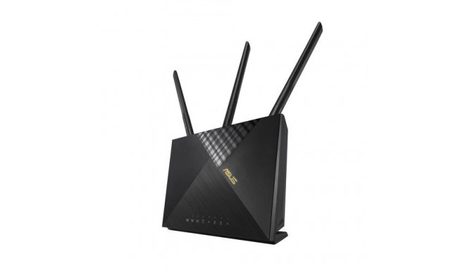 ASUS 4G-AX56 wireless router Gigabit Ethernet Dual-band (2.4 GHz / 5 GHz) Black