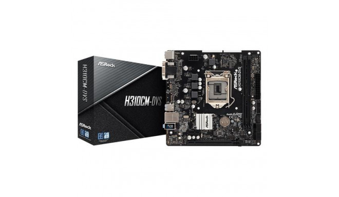 Asrock H310CM-DVS Intel® H310 LGA 1151 (Socket H4) micro ATX