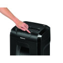 Fellowes Powershred 12C paper shredder Cross shredding 22.5 cm Black