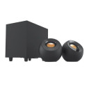 Creative Labs Creative Pebble Plus speaker set 8 W Home Black 2.1 channels