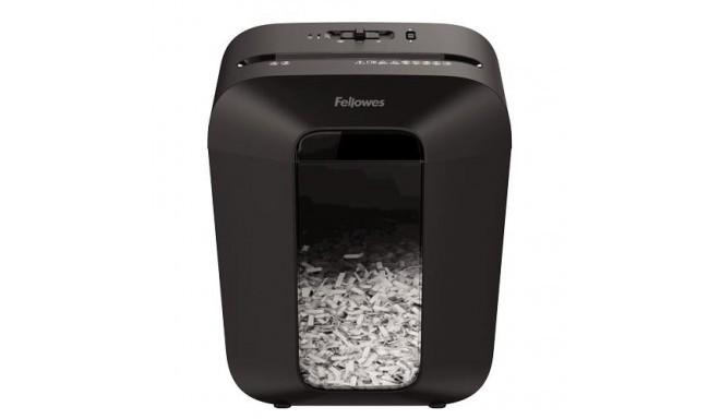 Fellowes Powershred LX50 paper shredder Particle-cut shredding Black