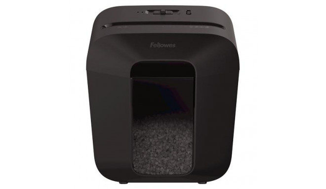 Fellowes Powershred LX25M paper shredder Particle-cut shredding Black