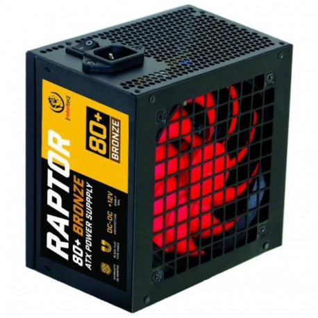 ATX toiteplokk Rebeltec RAPTOR 500W, BRONZE 80+, Single Rail, DC-DC