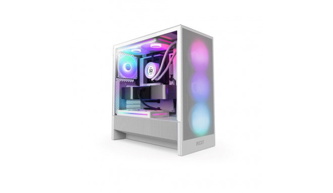 NZXT H5 Flow RGB Midi Tower White