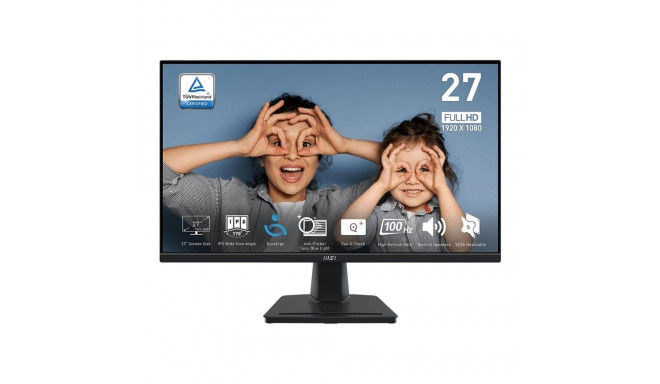 MSI PRO MP275 arvutimonitor 68,6 cm (27") 1920 x 1080 pikslit Full HD LED must