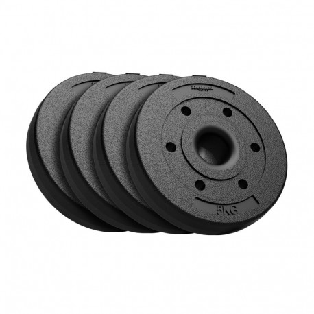 Bituumenist Kettakomplekt 4x5 kg, 51 mm auk - Olümpiatõstekangidele, REBEL ACTIVE