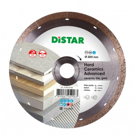 Distar Hard Ceramics Advanced teemantketas 200 x 1.3 x 10 x 25.4