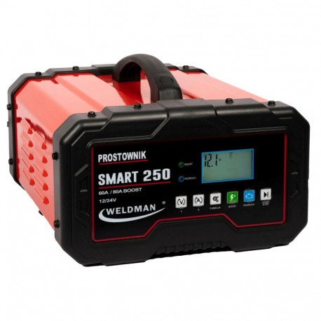 Weldman SMART 250 12V/24V inverteralaldi käivitusabiga