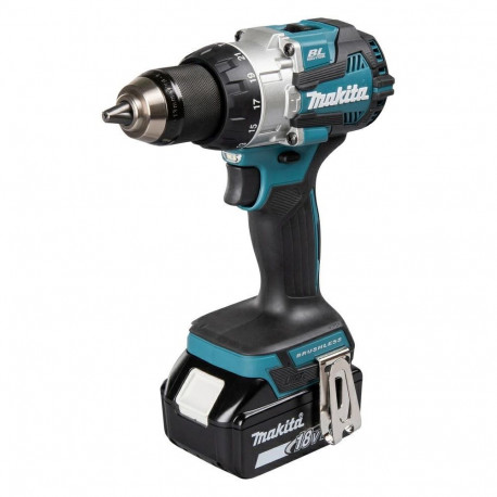 Makita DHP489RTJ akukruvikeeraja/löökmutrikeeraja 1800 p/min must, sinine