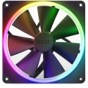 NZXT F140 RGB Arvutikorpuse ventilaator 14 cm Must 1 tk