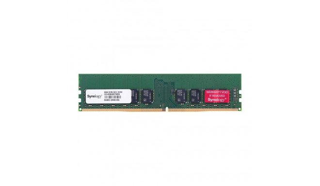 Synology D4EC-2666-8G memory module 8 GB 1 x 8 GB DDR4 2666 MHz ECC
