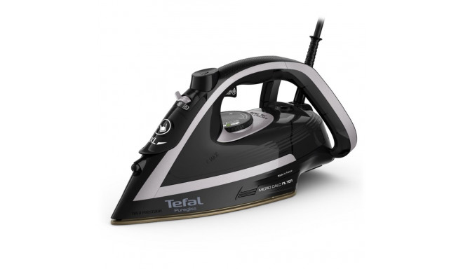 Tefal Puregliss FV8062E0 kuiv- ja aurutriikraud Durilium AirGlide Autoclean tallaga 3000 W must, hal