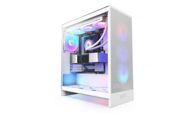 NZXT H7 Flow RGB midi-tower valge