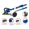 DEDRA DED7758 portable sander Drywall sander 1500 RPM Black, Blue, White 710 W