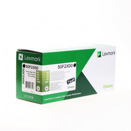 Lexmark 502X R toonerikassett 1 tk originaal must