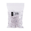 Cablexpert PLUG3UP6/100 juhtmeühendus 1 Läbipaistev