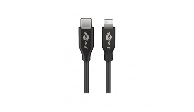 Goobay | Lightning USB-C Laadimis- ja Sünkroonimiskaabel | Ümmargune kaabel
