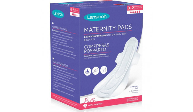 Lansinoh Postpartum pads L 10 pcs (3445)