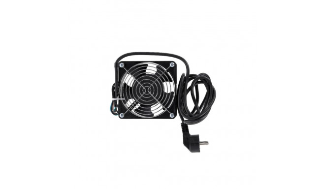 SOMI Networks | Single Fan Unit for wall mount cabinets | VENT-1C | Black | Airflow 450m3 /h; Cable 