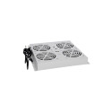 SOMI Networks | Four-fan unit for stand cabinets for 19" frame | VENT-4F | Grey | Airflow 564m3 /h; 