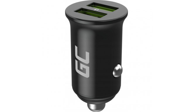 Green Cell PowerRide Nano36 charger 2x USB-A 3 A (CADM-GC-36AA)