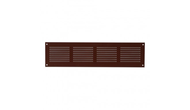 GRILLE METAL 400X100, BROWN