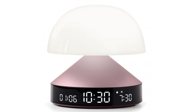 Lexon Mina Sunrise Alarm Clock with light light pink LR153MLP