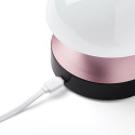 Lexon Mina Sunrise Alarm Clock with Light Pink LR153MLP