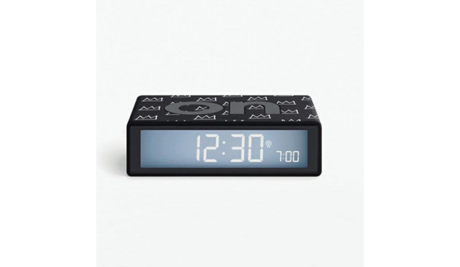 Lexon Flip+ X JMB Radio-controlled Alarm Clock black LR150BSQ-AN