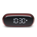 Lexon Minute Alarm Clock Mini Dark Red LR154DR