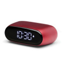 Lexon Minute Alarm Clock Mini Dark Red LR154DR