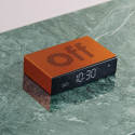 Lexon Flip Premium Double-sided Alarm Clock Orange/Orange LR152O1