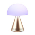 Lexon Mina Audio L LED lamp bluetooth kõlariga kuldne/kuldne LH76MD