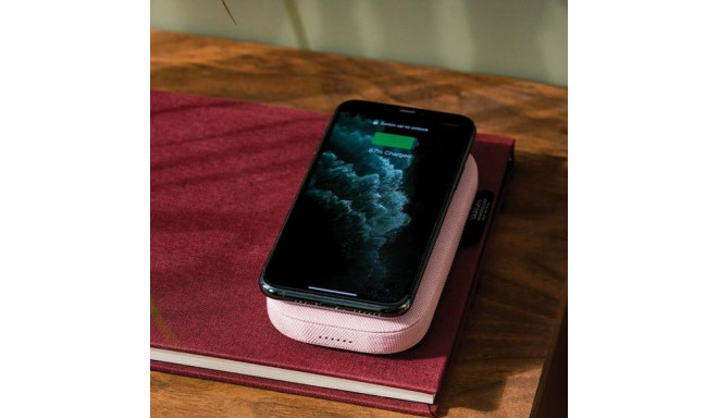Lexon Powersound Wireless Power Bank 5000 mAh with Bluetooth speaker pink LA128P