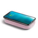 Lexon Powersound Induktiivne Akupank 5000 mAh koos Bluetooth Kõlariga Roosa LA128P
