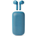 Lexon Speakerbuds Wireless Bluetooth Speaker Headphones Blue/Blue LA127B